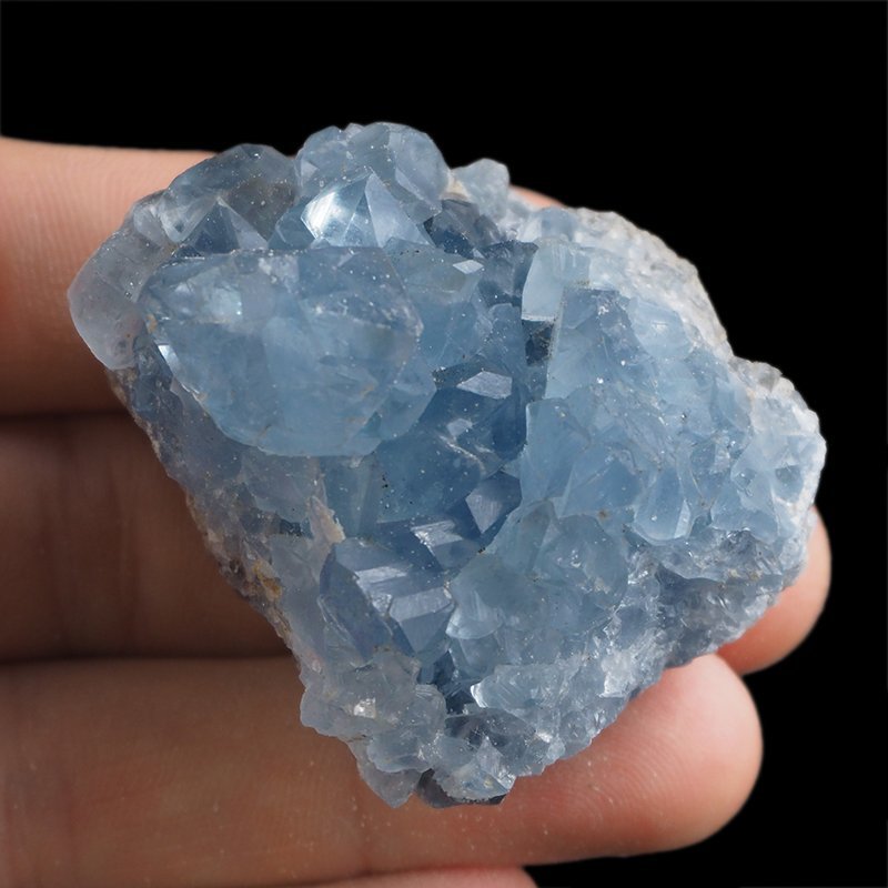 CELESTYN - KRYSZTAŁY - 50 mm - MADAGASKAR