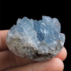 CELESTYN - KRYSZTAŁY - 50 mm - MADAGASKAR