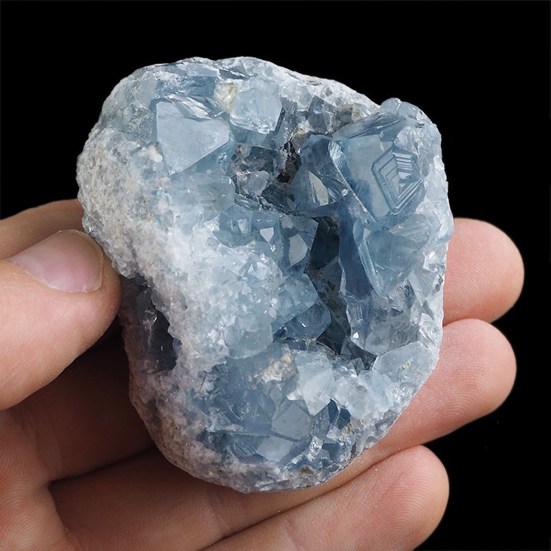 CELESTYN - KRYSZTAŁY - 61 mm - MADAGASKAR