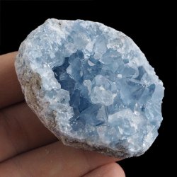 CELESTYN - KRYSZTAŁY - 55 mm - MADAGASKAR