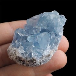 CELESTYN - KRYSZTAŁY - 52 mm - MADAGASKAR