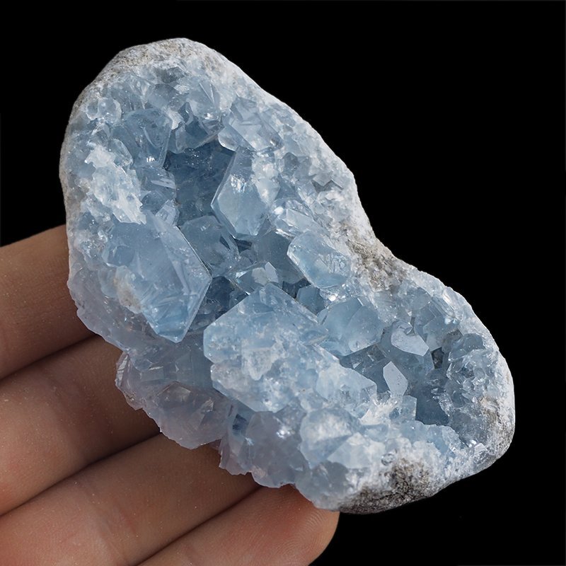 CELESTYN - KRYSZTAŁY - 82 mm - MADAGASKAR