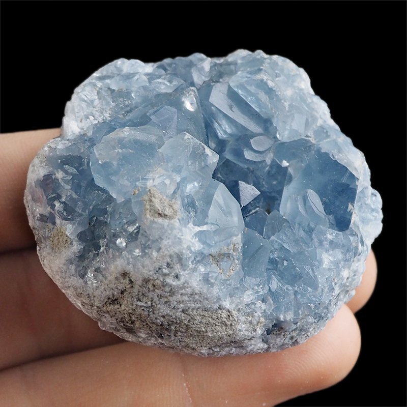 CELESTYN - KRYSZTAŁY - 51 mm - MADAGASKAR