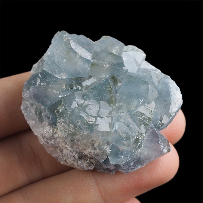 CELESTYN - KRYSZTAŁY - 50 mm - MADAGASKAR