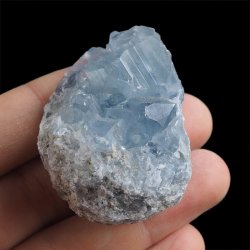 CELESTYN - KRYSZTAŁY - 52 mm - MADAGASKAR