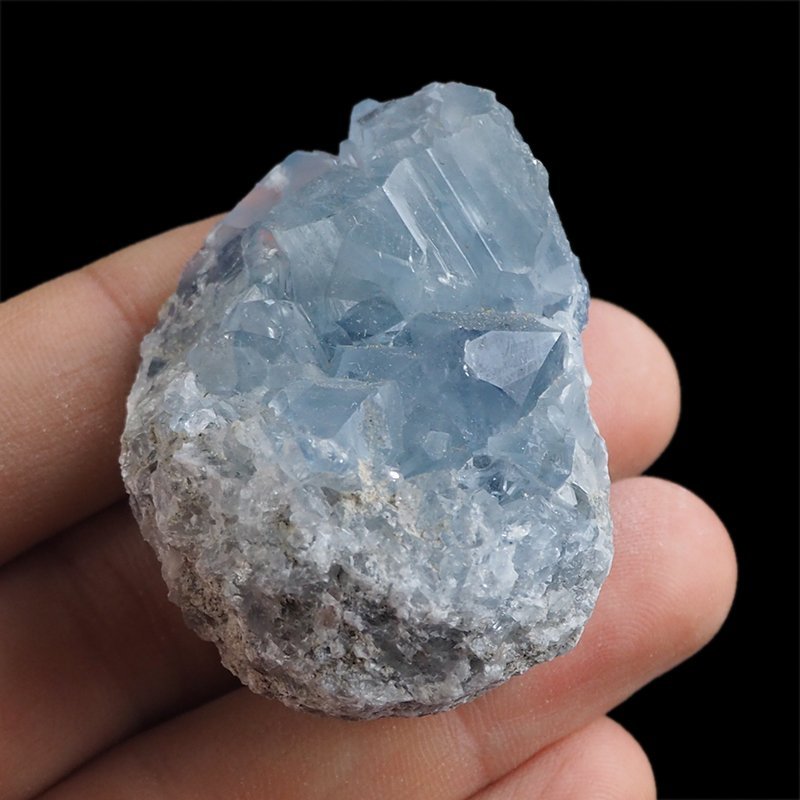 CELESTYN - KRYSZTAŁY - 52 mm - MADAGASKAR