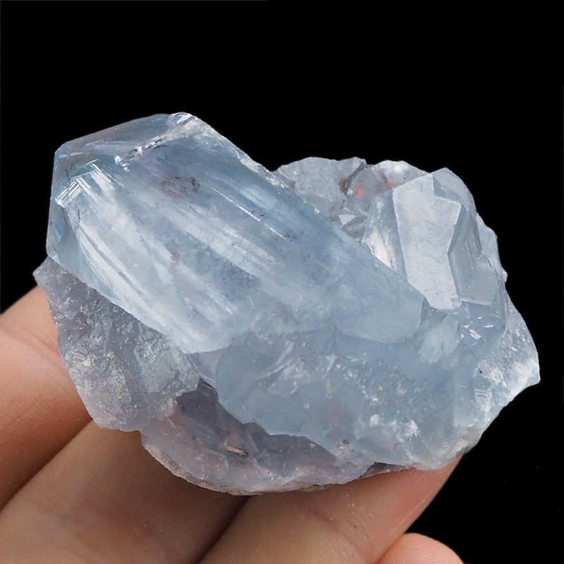 CELESTYN - KRYSZTAŁY - 53 mm - MADAGASKAR