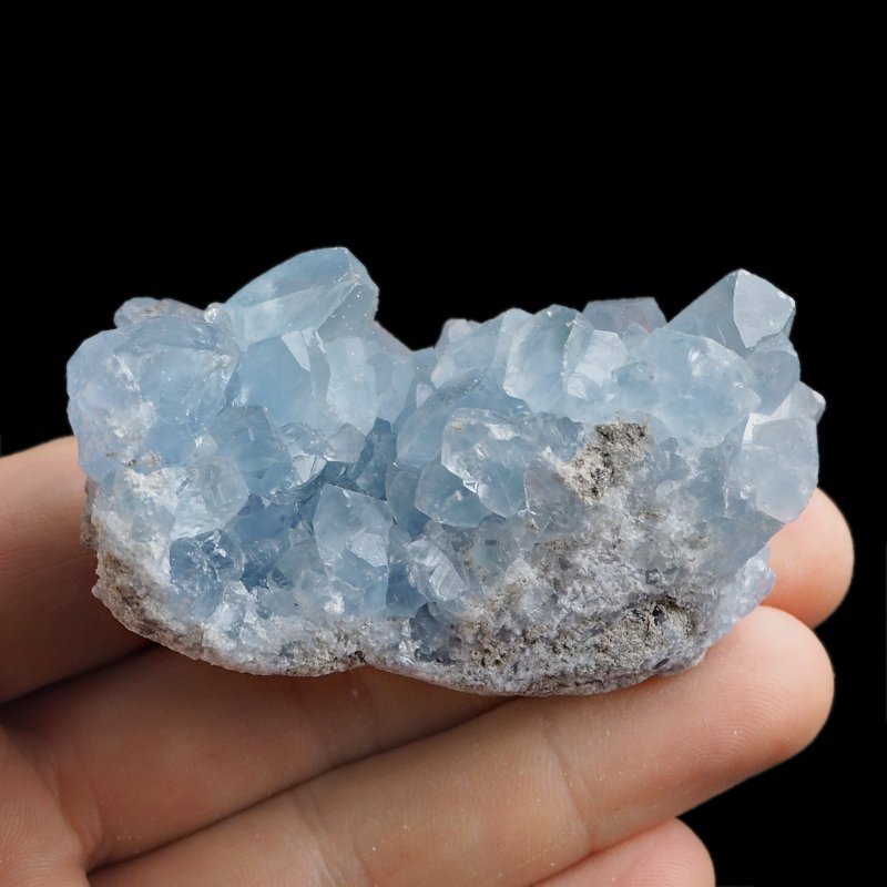 CELESTYN - KRYSZTAŁY - 67 mm - MADAGASKAR