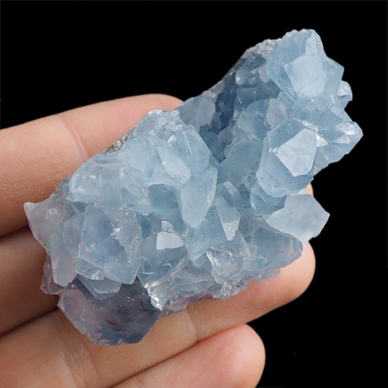 CELESTYN - KRYSZTAŁY - 67 mm - MADAGASKAR