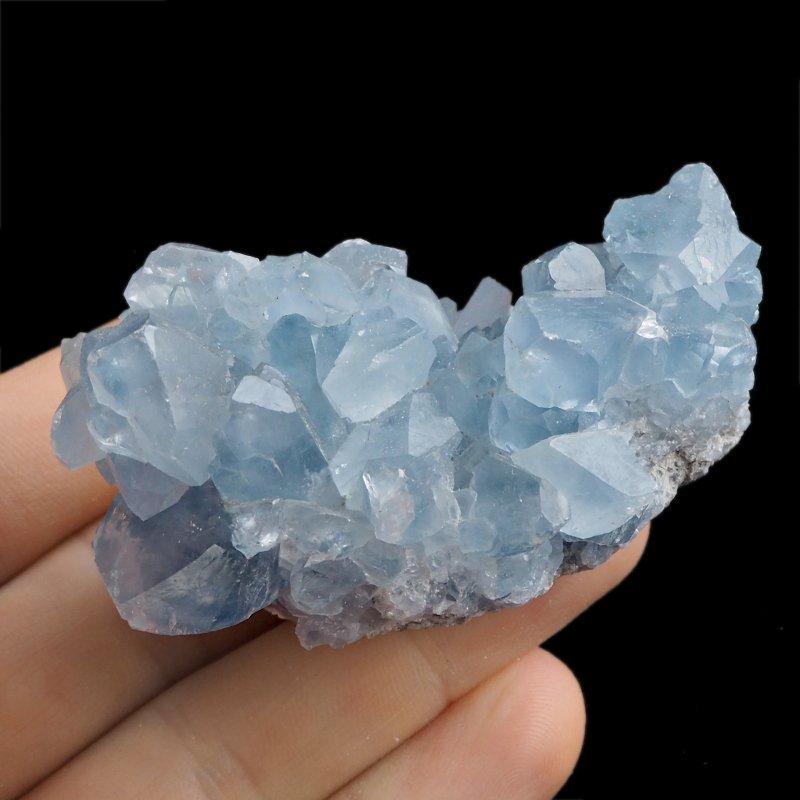 CELESTYN - KRYSZTAŁY - 67 mm - MADAGASKAR