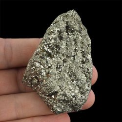 PIRYT - BŁYSZCZĄCE KRYSZTAŁY - 64 mm - PERU