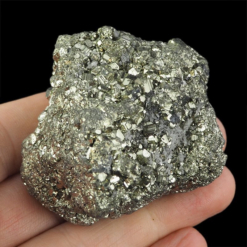 PIRYT - BŁYSZCZĄCE KRYSZTAŁY - 56 mm - PERU