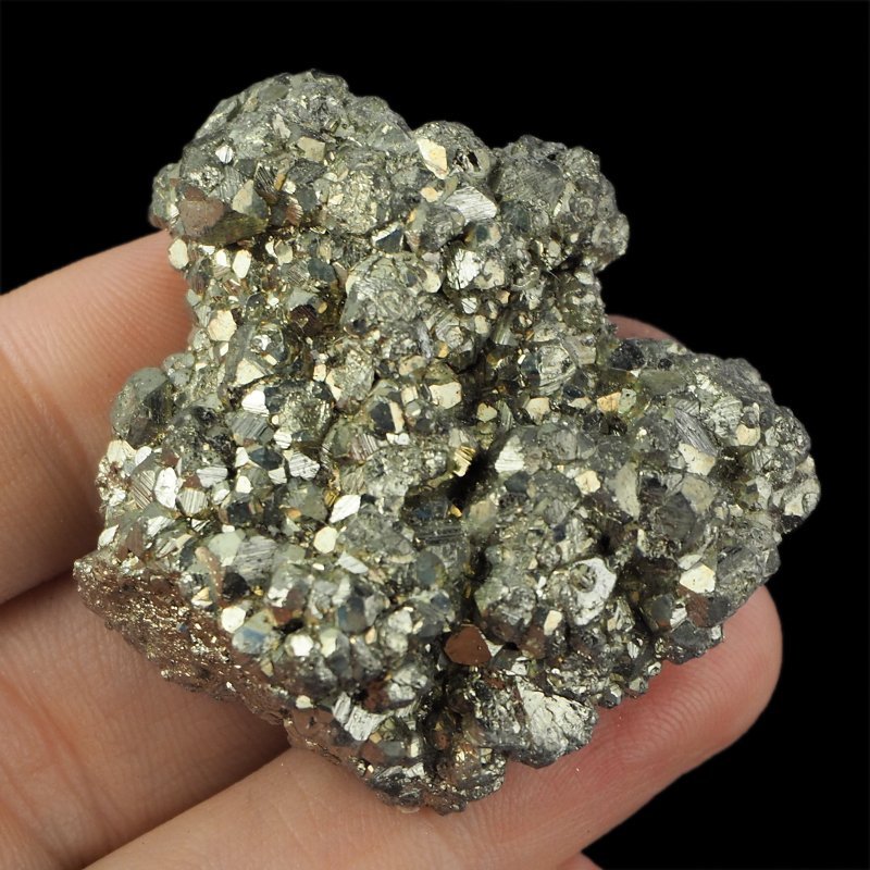 PIRYT - BŁYSZCZĄCE KRYSZTAŁY - 47 mm - PERU