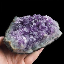 AMETYST- SZCZOTKA KRYSTALICZNA - 120 mm - URUGWAJ