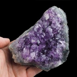 AMETYST- SZCZOTKA KRYSTALICZNA - 120 mm - URUGWAJ