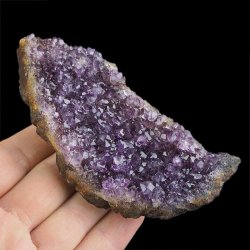 AMETYST- SZCZOTKA KRYSTALICZNA - 102 mm - URUGWAJ