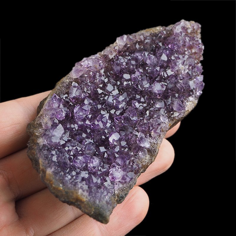 AMETYST- SZCZOTKA KRYSTALICZNA - 102 mm - URUGWAJ