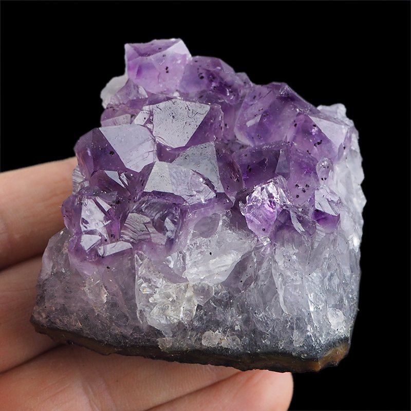 AMETYST- SZCZOTKA KRYSTALICZNA - 61 mm - URUGWAJ