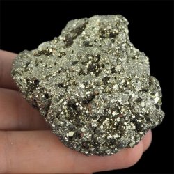 PIRYT - BŁYSZCZĄCE KRYSZTAŁY - 59 mm - PERU