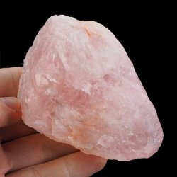 KWARC RÓŻOWY - BRYŁKA - 86 mm - BRAZYLIA