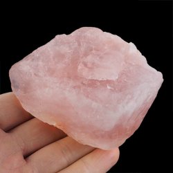 KWARC RÓŻOWY - BRYŁKA - 86 mm - BRAZYLIA