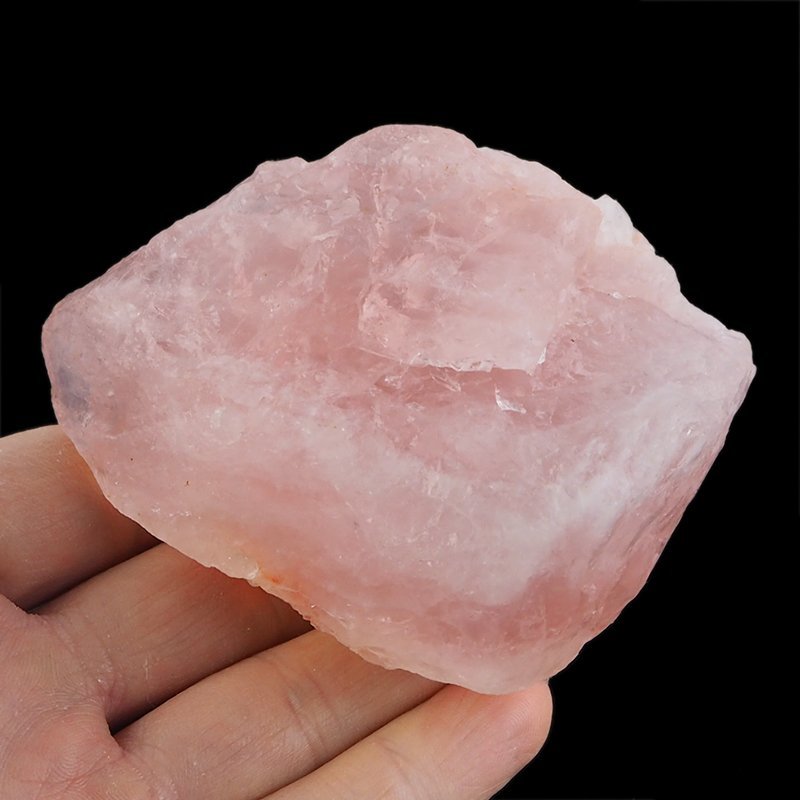 KWARC RÓŻOWY - BRYŁKA - 86 mm - BRAZYLIA