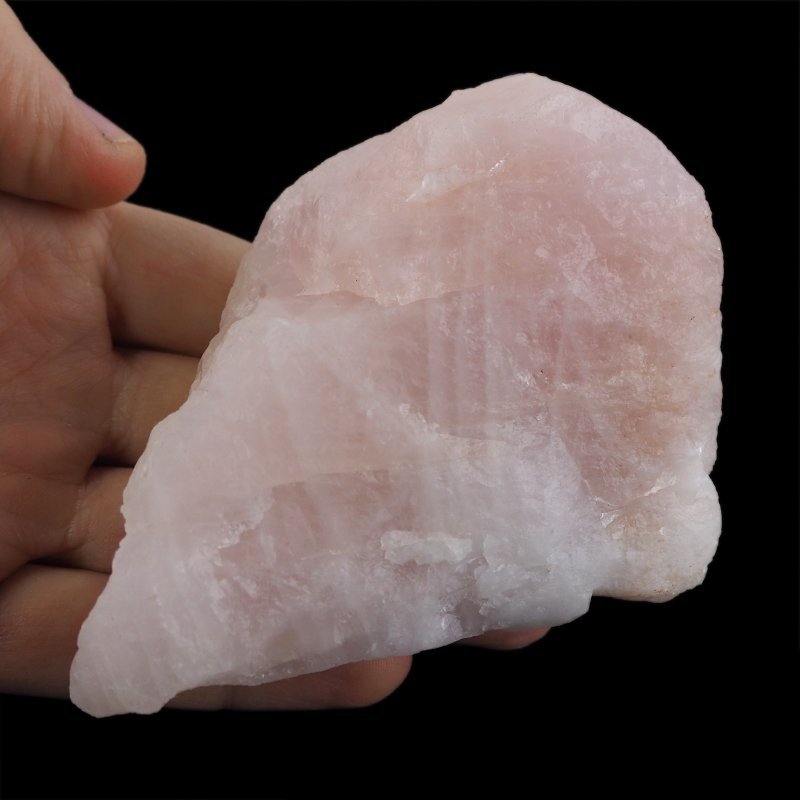 KWARC RÓŻOWY - BRYŁKA - 107 mm - BRAZYLIA