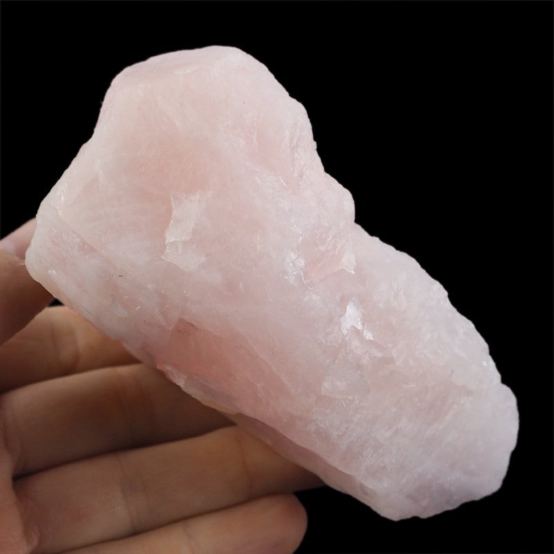 KWARC RÓŻOWY - BRYŁKA - 107 mm - BRAZYLIA