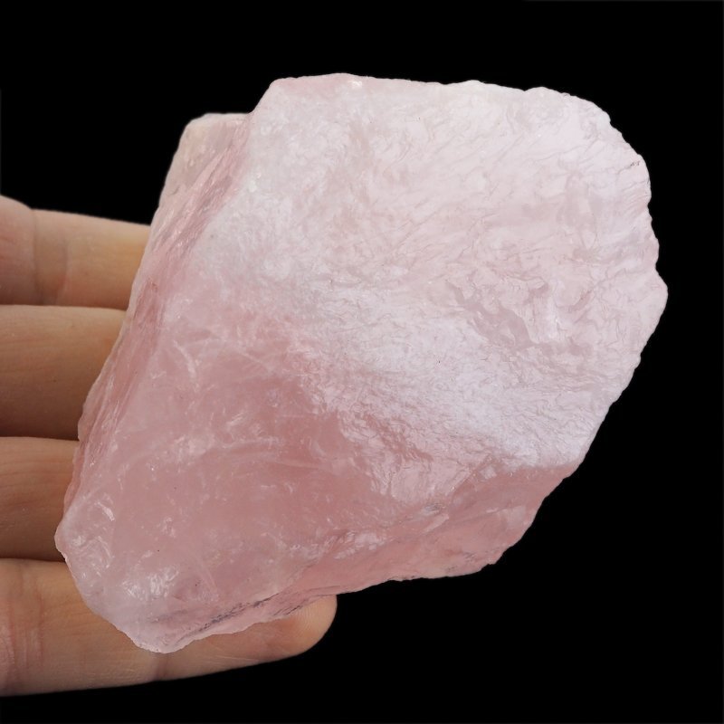 KWARC RÓŻOWY - BRYŁKA - 91 mm - BRAZYLIA