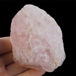 KWARC RÓŻOWY - BRYŁKA - 84 mm - BRAZYLIA