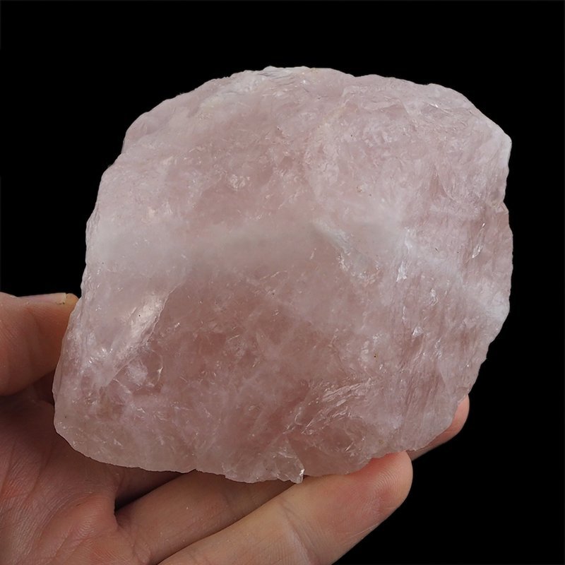 KWARC RÓŻOWY - BRYŁKA - 94 mm - BRAZYLIA