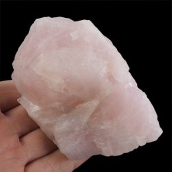 KWARC RÓŻOWY - BRYŁKA - 96 mm - BRAZYLIA