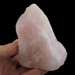 KWARC RÓŻOWY - BRYŁKA - 100 mm - BRAZYLIA