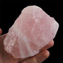 KWARC RÓŻOWY - BRYŁKA - 98 mm - BRAZYLIA