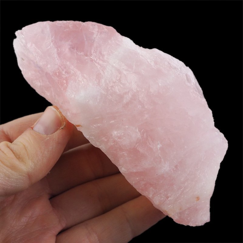 KWARC RÓŻOWY - BRYŁKA - 113 mm - BRAZYLIA