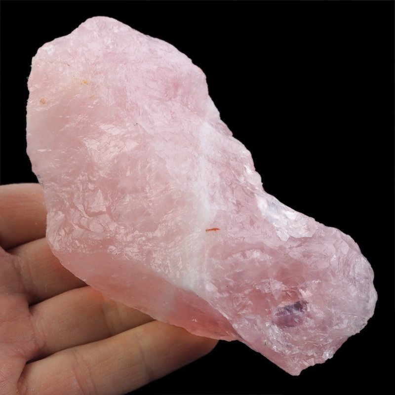 KWARC RÓŻOWY - BRYŁKA - 113 mm - BRAZYLIA