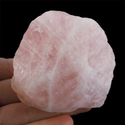 KWARC RÓŻOWY - BRYŁKA - 76 mm - BRAZYLIA