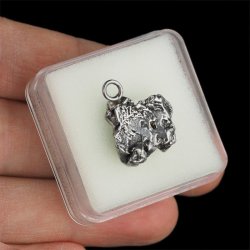 Campo del Cielo - WISIOREK Z METEORYTEM - 21 mm - ARGENTYNA