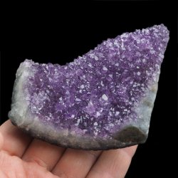 AMETYST- SZCZOTKA KRYSTALICZNA - 97 mm - URUGWAJ