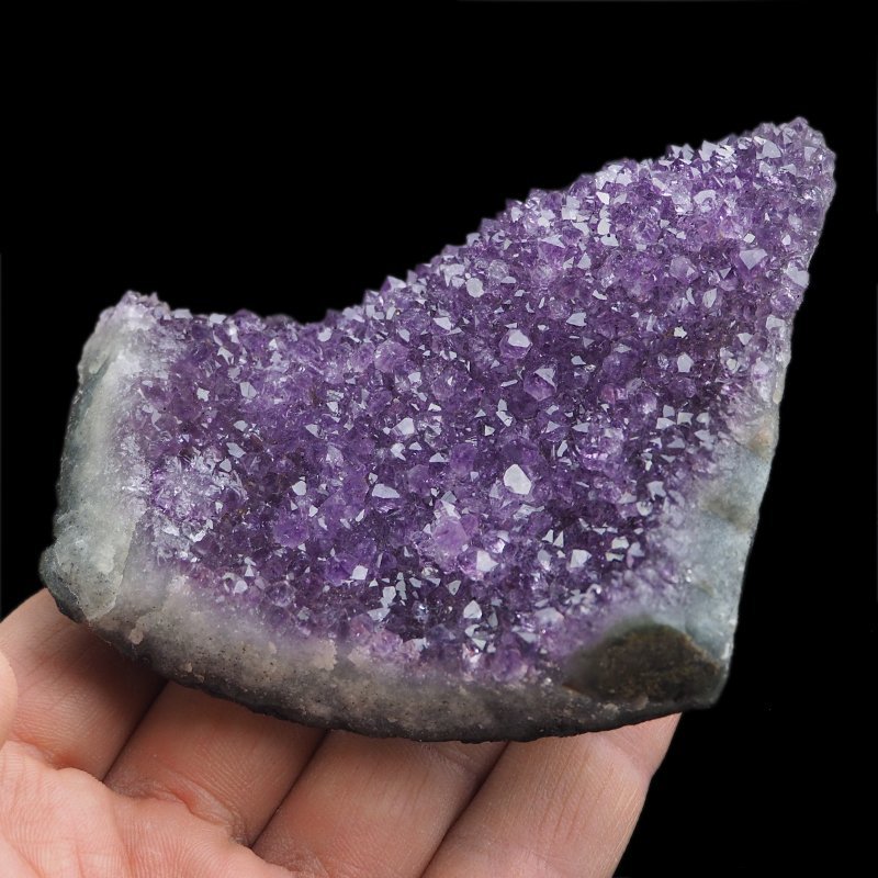 AMETYST- SZCZOTKA KRYSTALICZNA - 97 mm - URUGWAJ