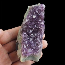 AMETYST- SZCZOTKA KRYSTALICZNA - 104 mm - URUGWAJ