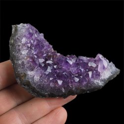 AMETYST- SZCZOTKA KRYSTALICZNA - 87 mm - URUGWAJ