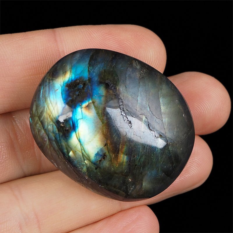 LABRADORYT - OTOCZAK - 40 mm - MADAGASKAR