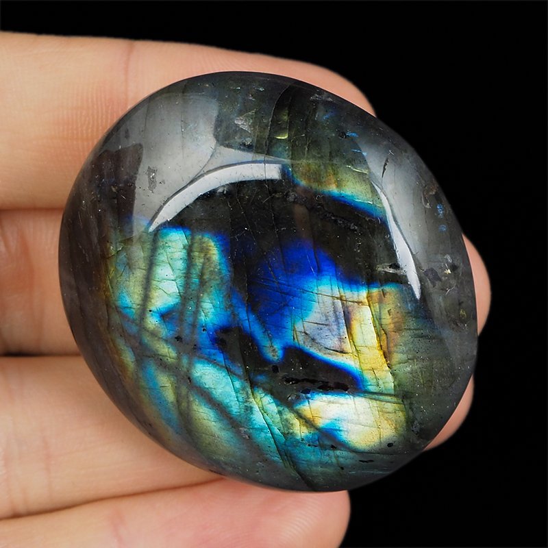 LABRADORYT - OTOCZAK - 46 mm - MADAGASKAR