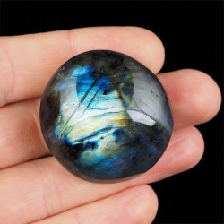 LABRADORYT - OTOCZAK - 38 mm - MADAGASKAR