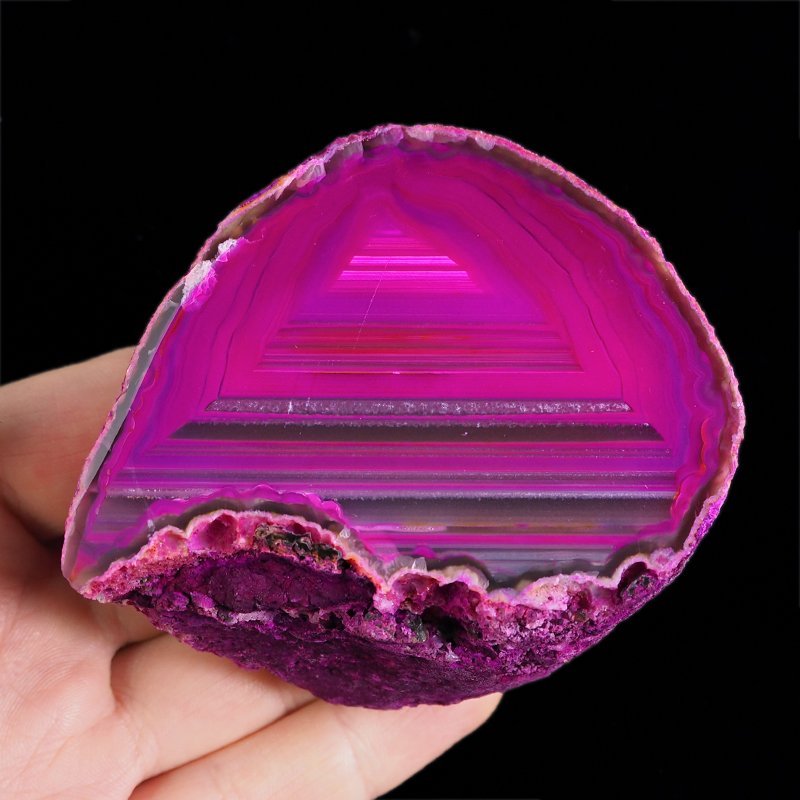 AGAT RÓŻOWY - 76 mm - BRAZYLIA