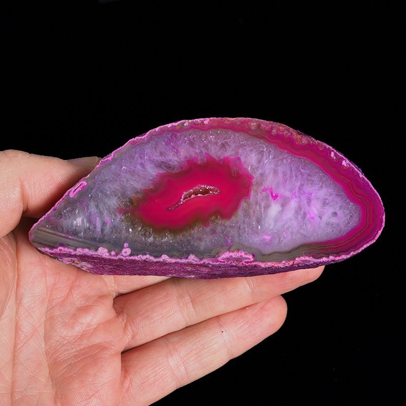 AGAT RÓŻOWY - 106 mm - BRAZYLIA