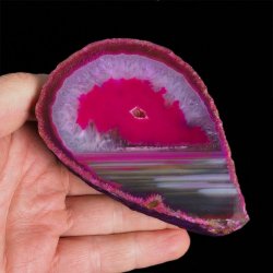 AGAT RÓŻOWY - 96 mm - BRAZYLIA