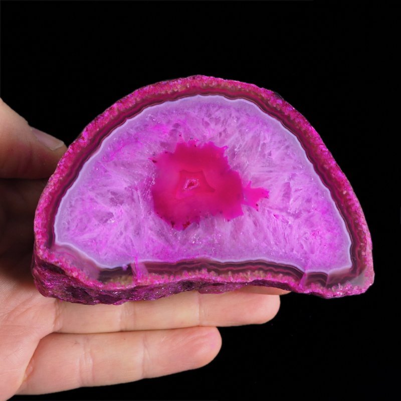 AGAT RÓŻOWY - 91 mm - BRAZYLIA