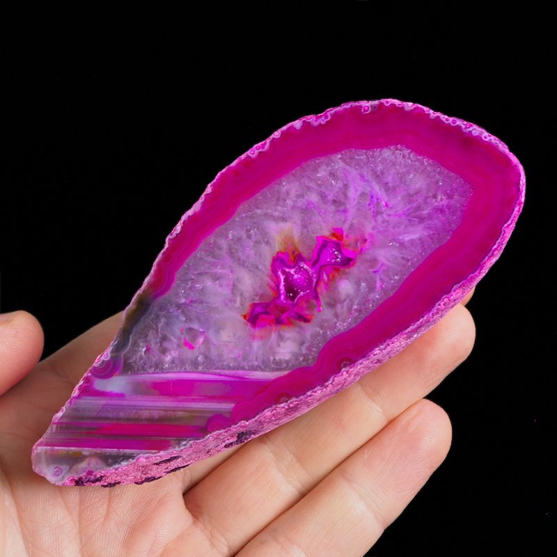 AGAT RÓŻOWY - 109 mm - BRAZYLIA